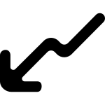 Arrow Left 296 SVG Icon